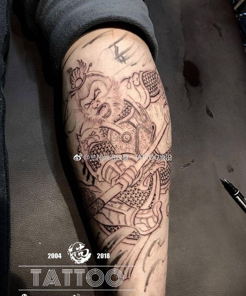 齐天大圣纹身图片