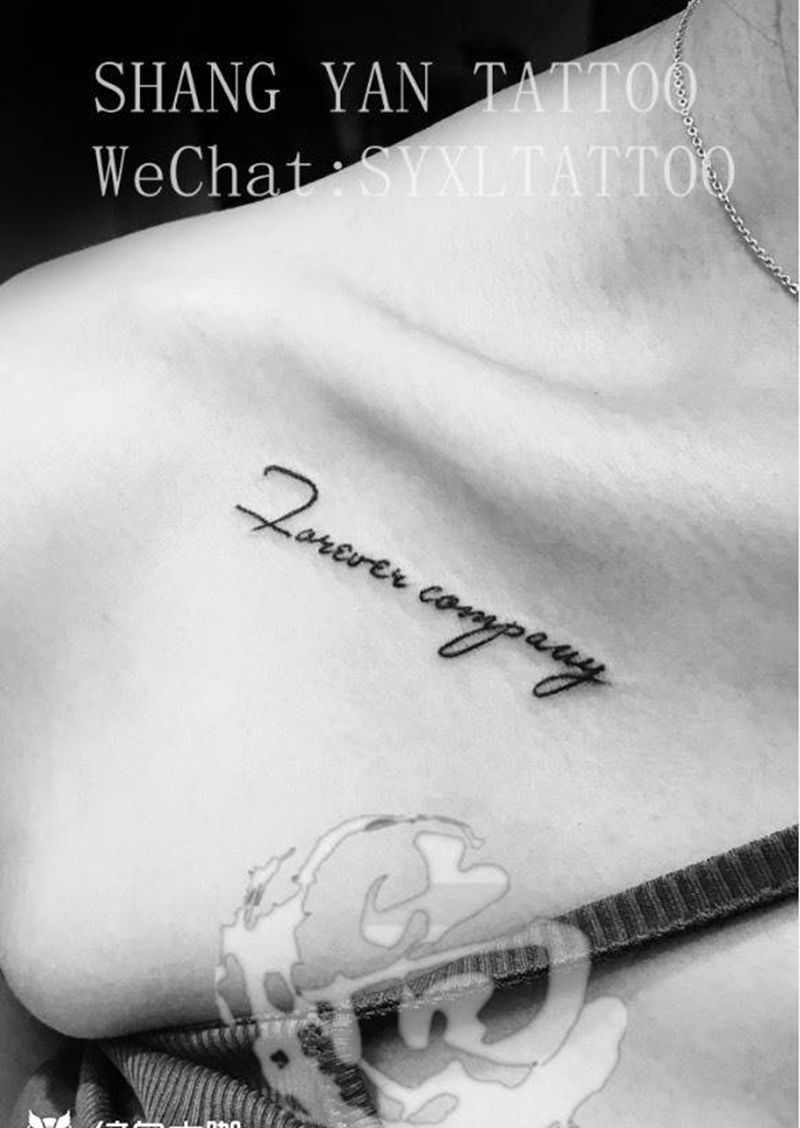 字母纹身图片