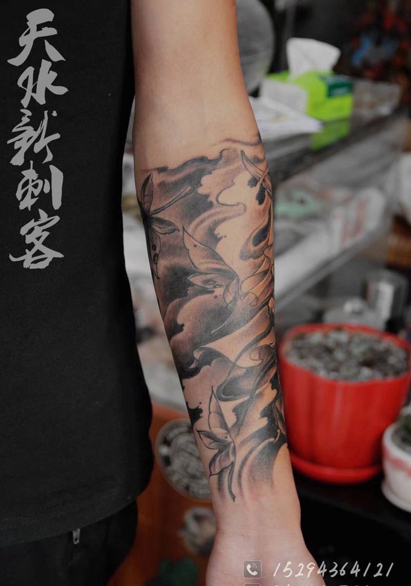 传统般若纹身图片