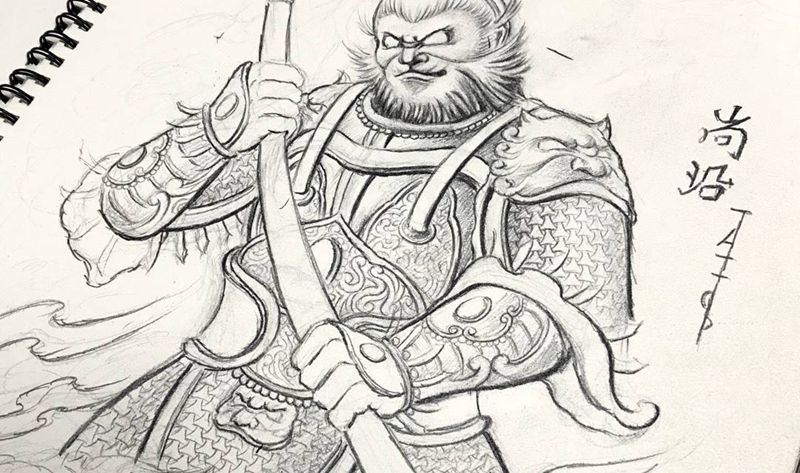 齐天大圣纹身图片