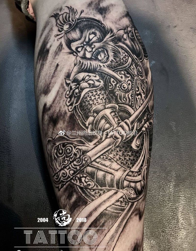 齐天大圣纹身图片