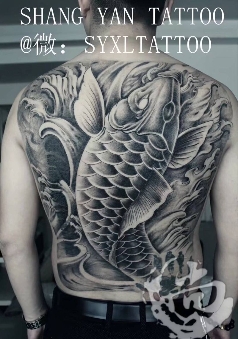 原创鱼纹身图片