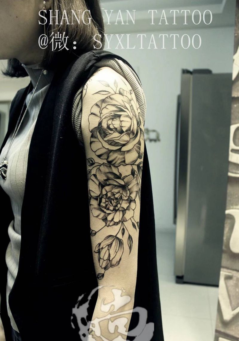 原创花纹身图片