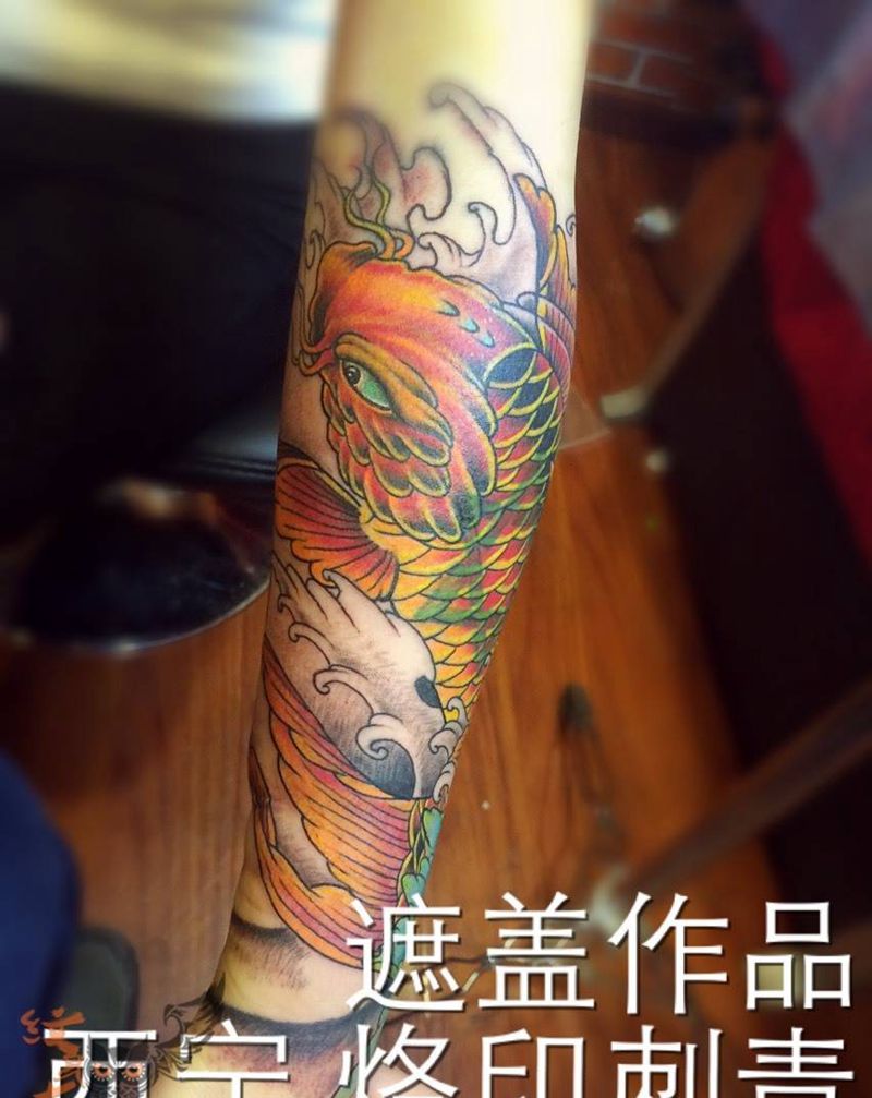 遮盖作品纹身图片