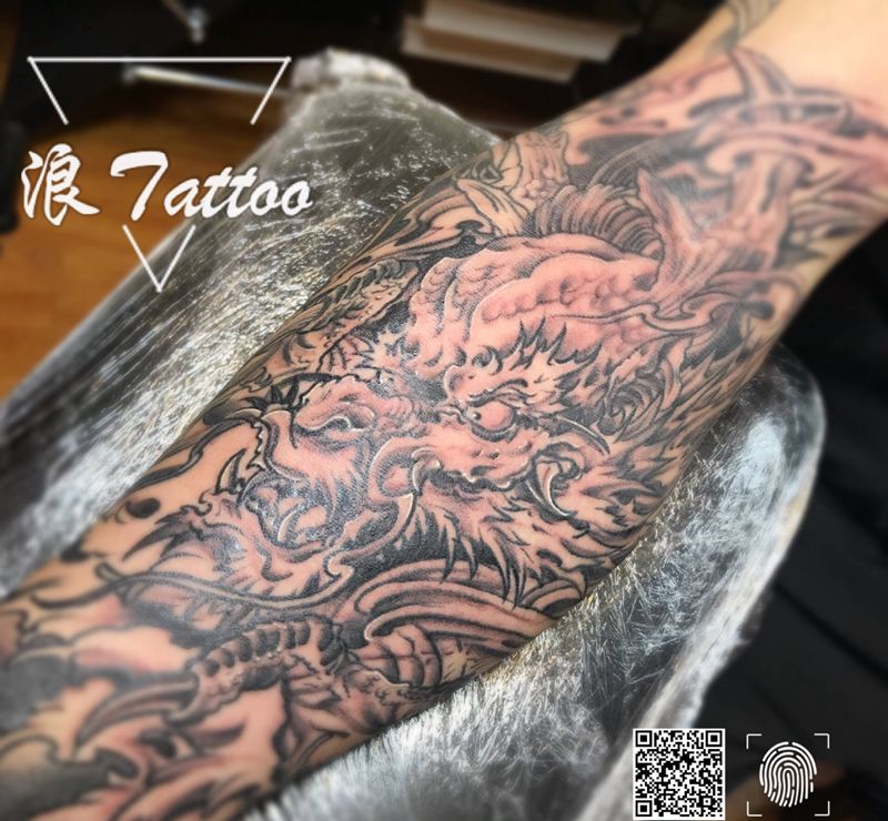 龙纹身图片