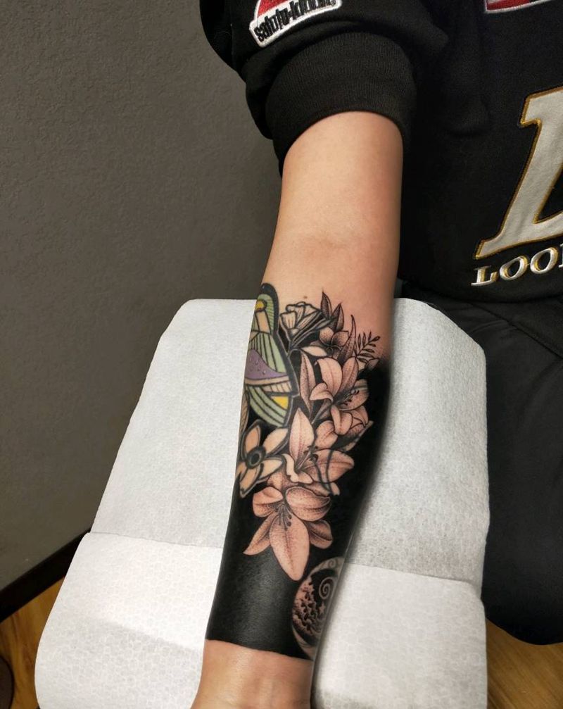 遮盖修改纹身图片_手臂纹身图案