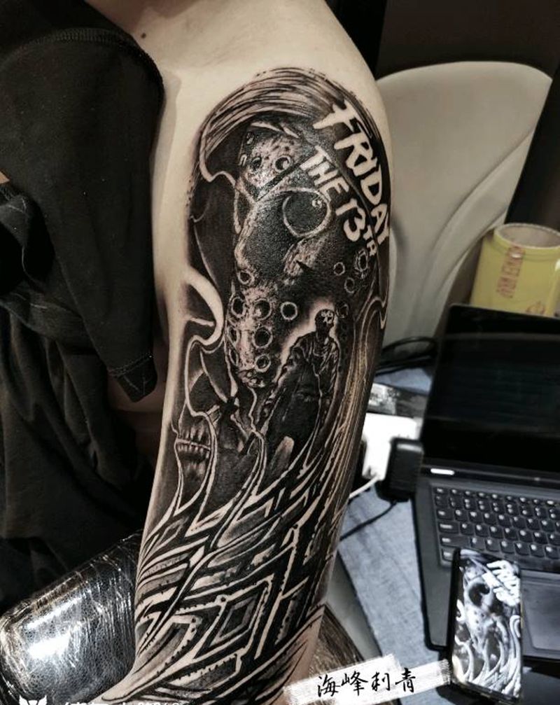 客人自带图纹身图片_手臂纹身图案