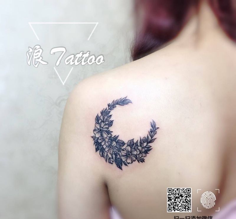 花环纹身图片
