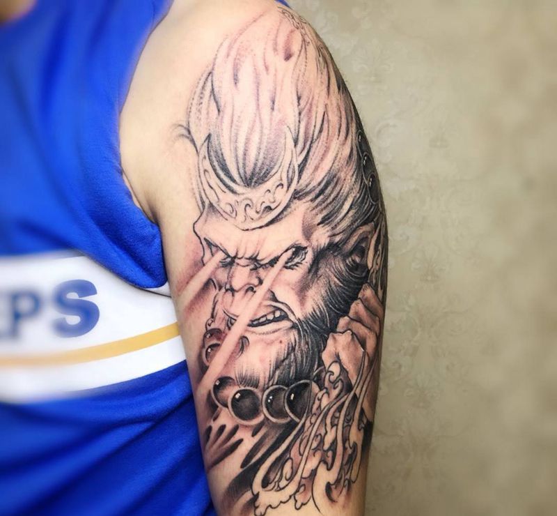 孙行者纹身图片