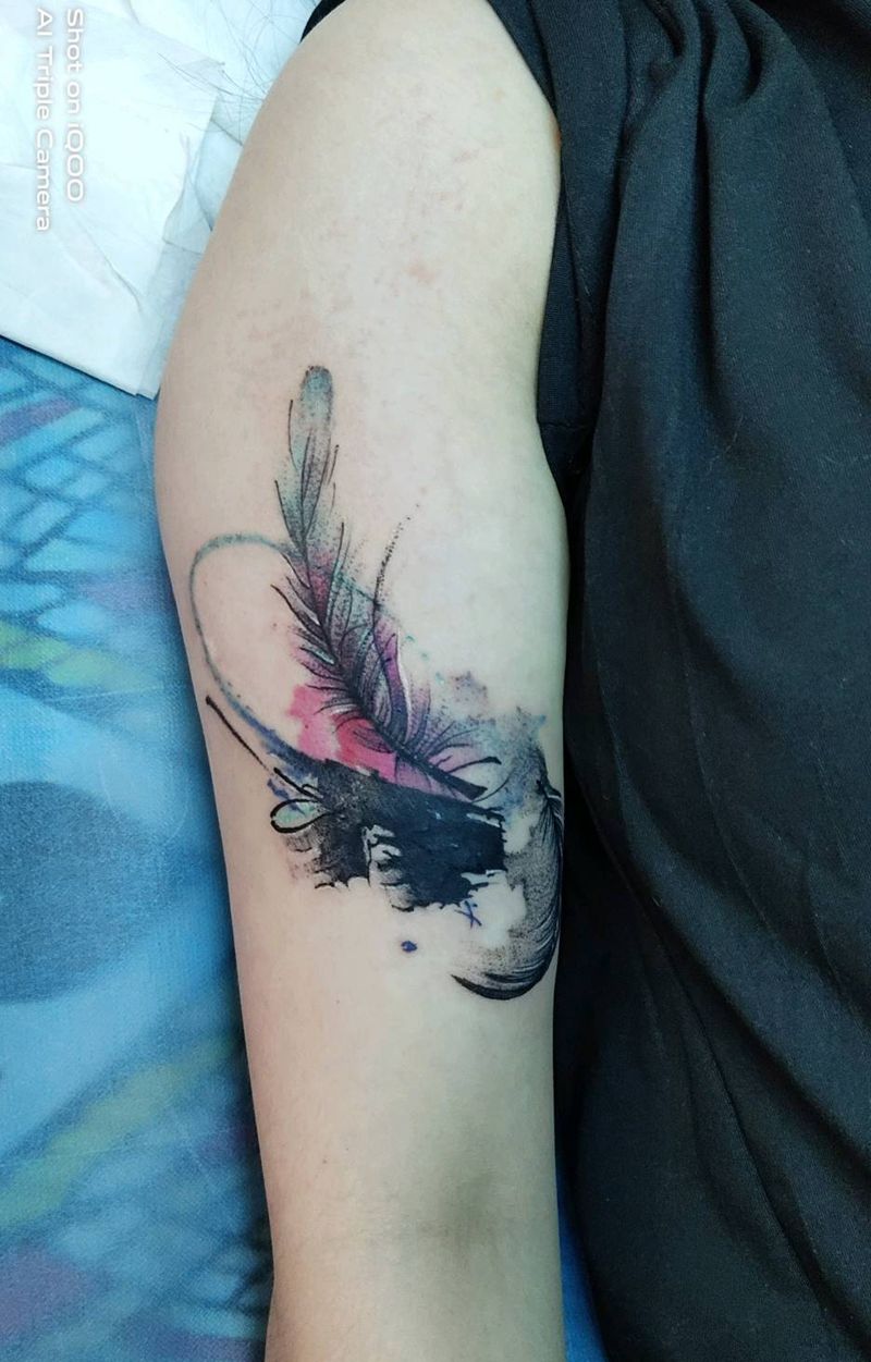 小遮盖纹身图片_手臂纹身图案