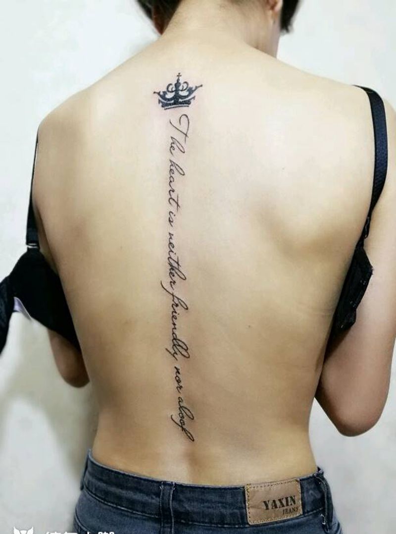 若即若离是人心纹身图片