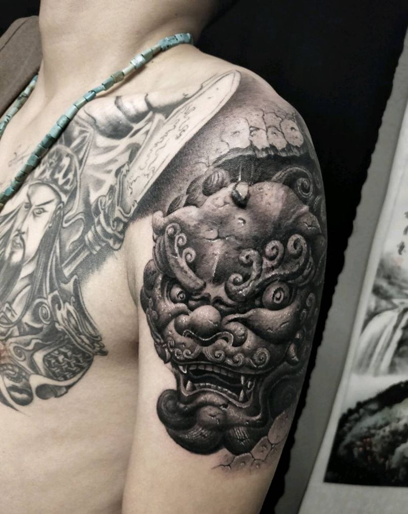 遮盖纹身图片_手臂新传统欧美写实纹身图案