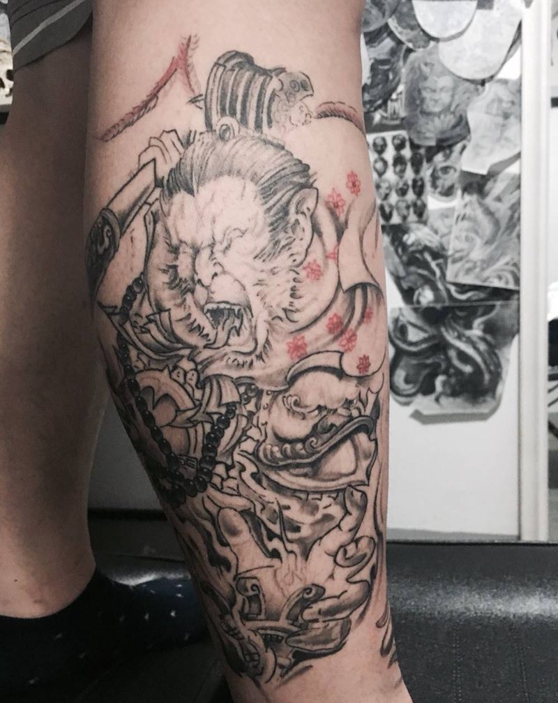 大黑天不黑纹身图片