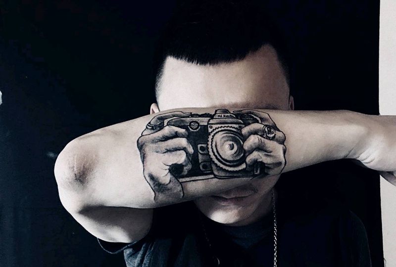 咔嚓纹身图片