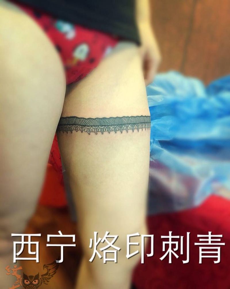 蕾丝纹身图片