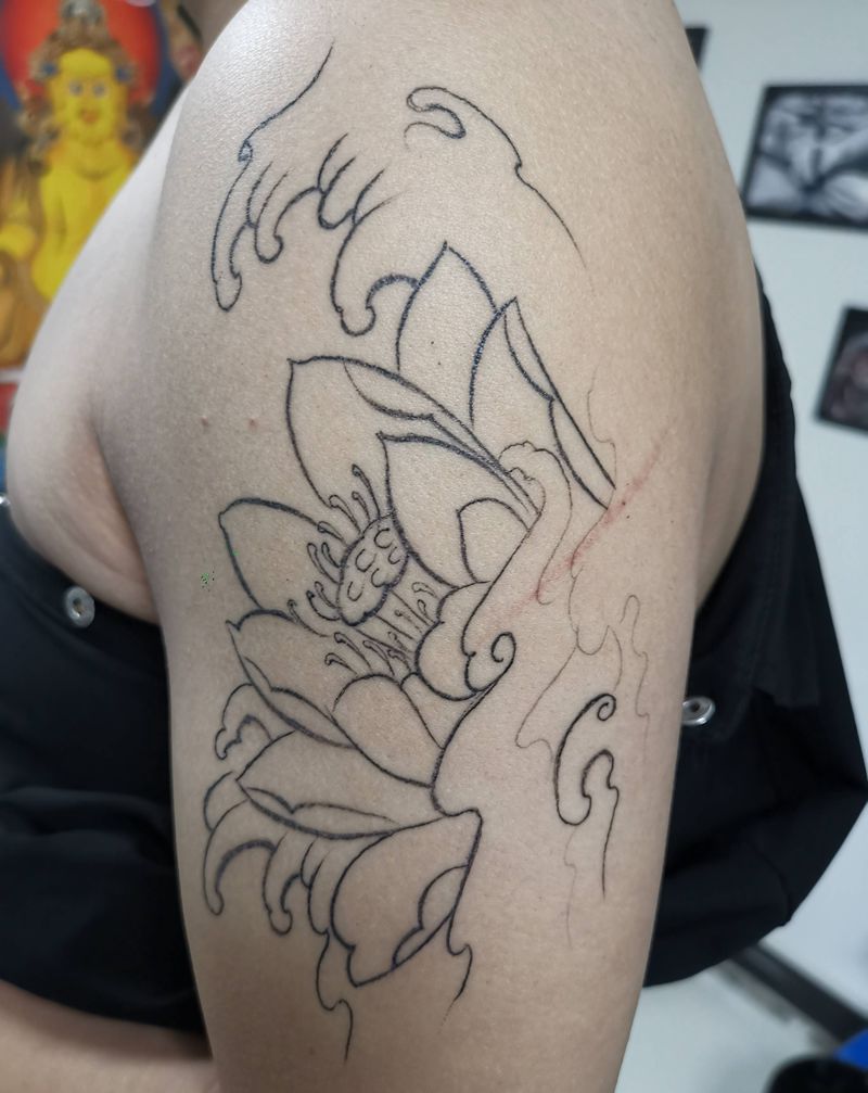 皮秒清洗纹身一次效果纹身图片_手臂皮秒清洗纹身图案