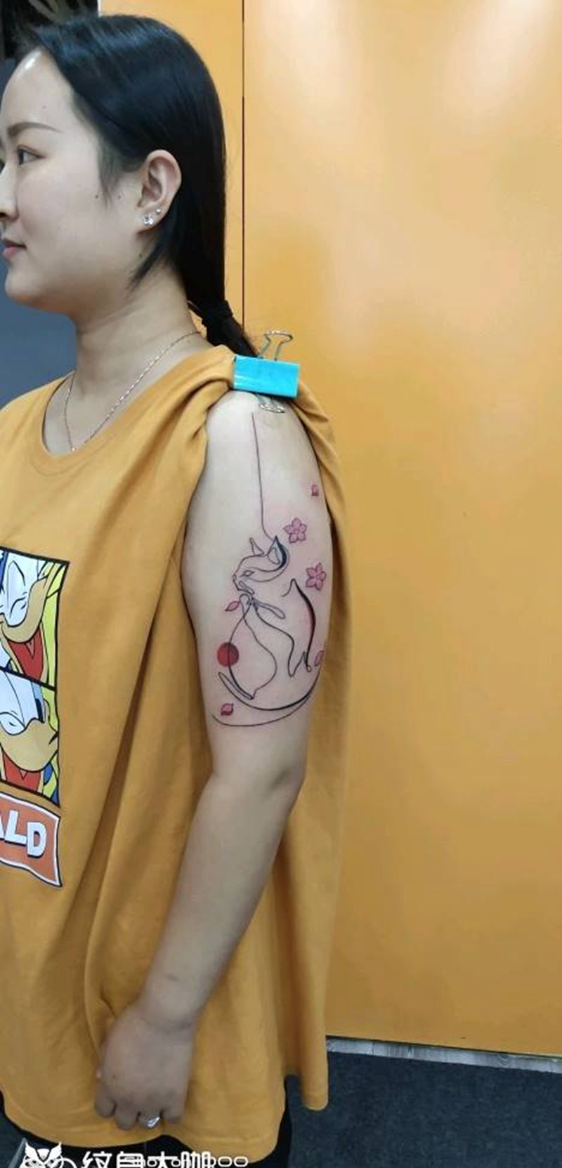 顾客自带图纹身图片_手臂纹身图案