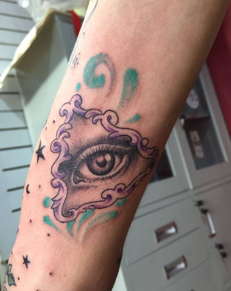 school纹身图片_成品手臂欧美传统几何字符图腾静物植物纹身图案