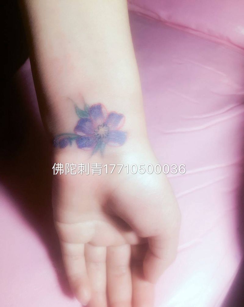 手腕字母遮盖纹身图片_成品手稿手臂清新植物银川 宁夏佛陀刺青纹身图案