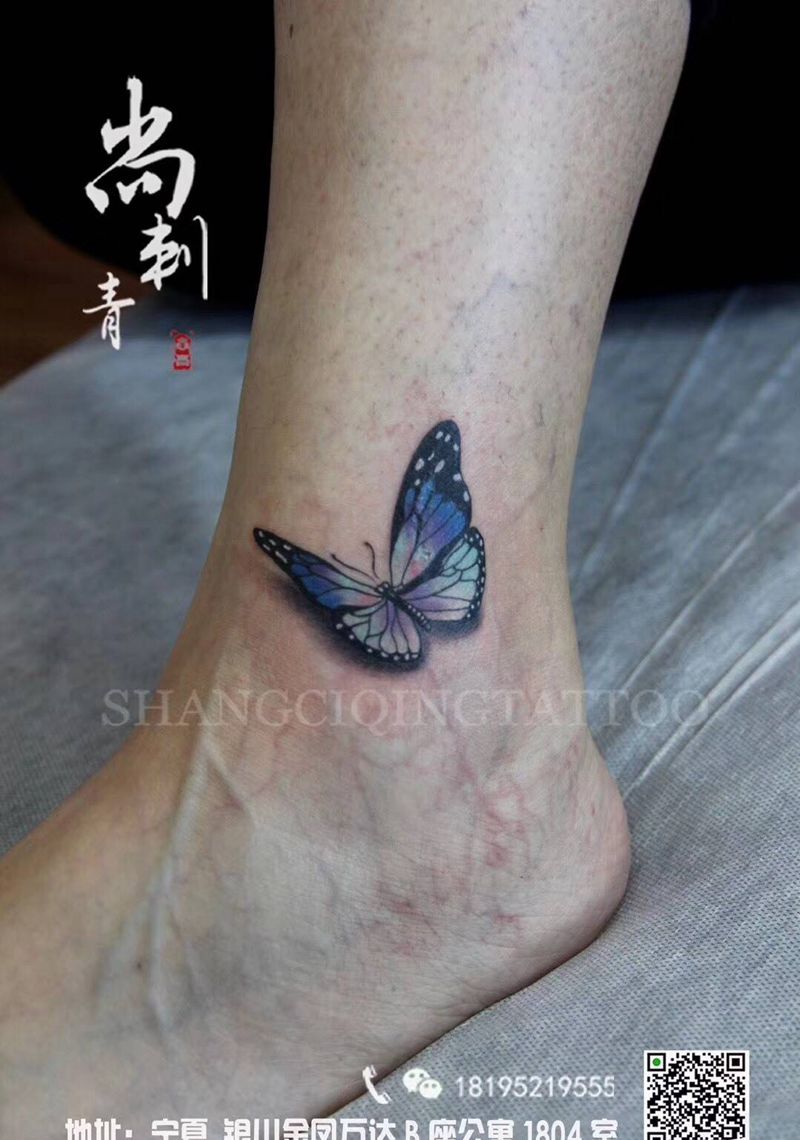 发福碟纹身图片