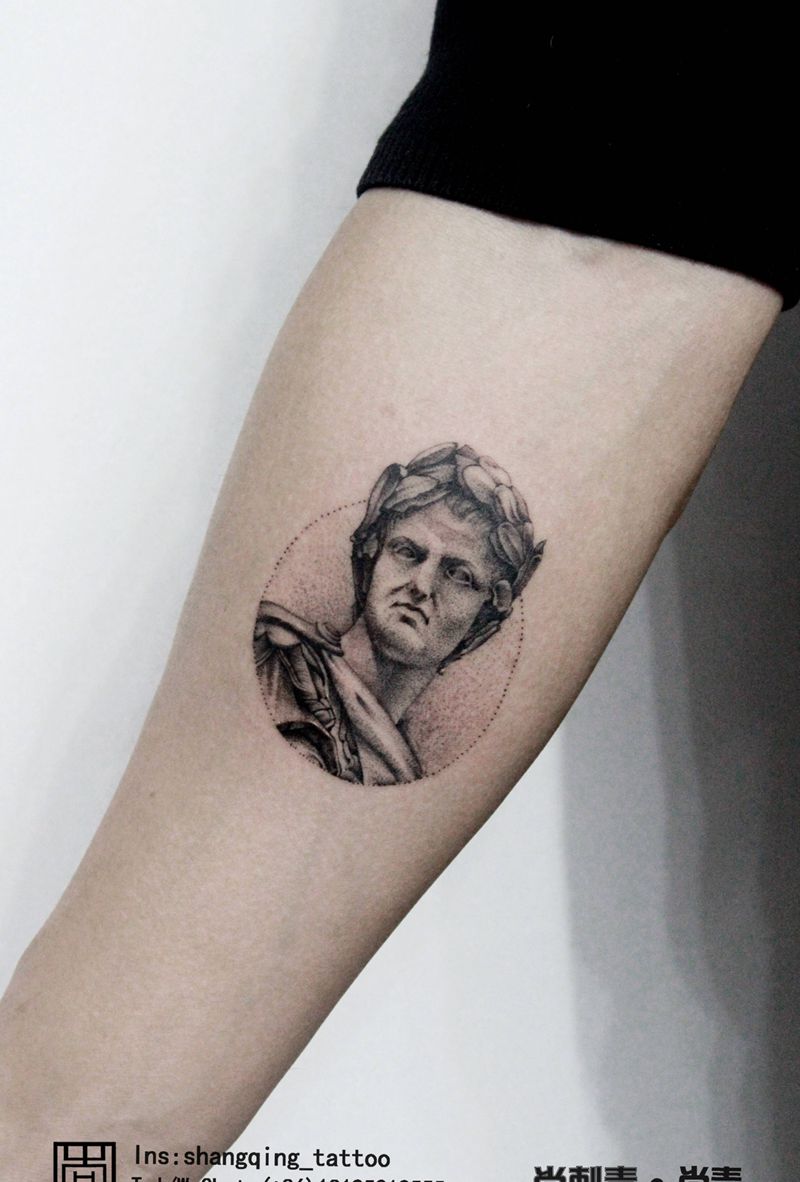 大卫纹身图片