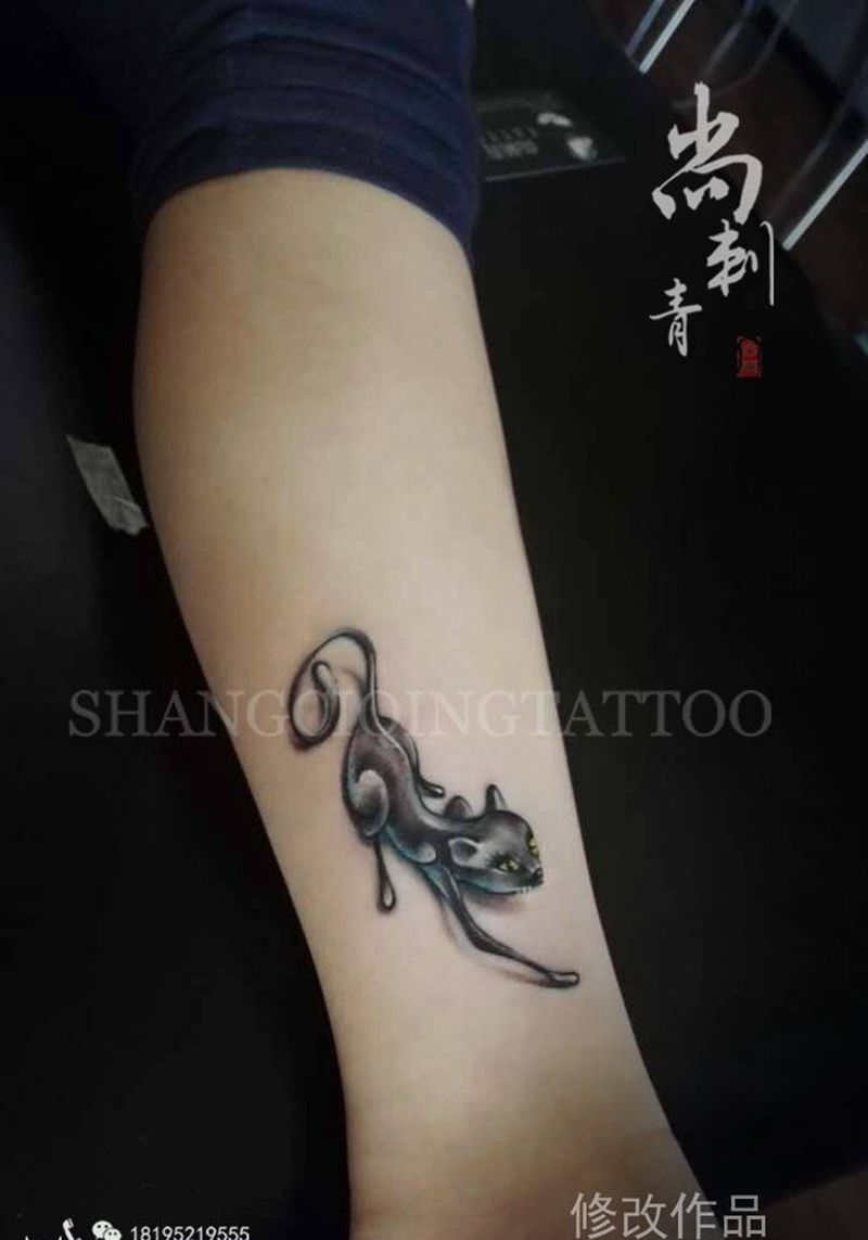 修改作品纹身图片