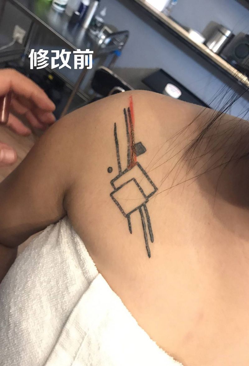 遮盖图纹身图片