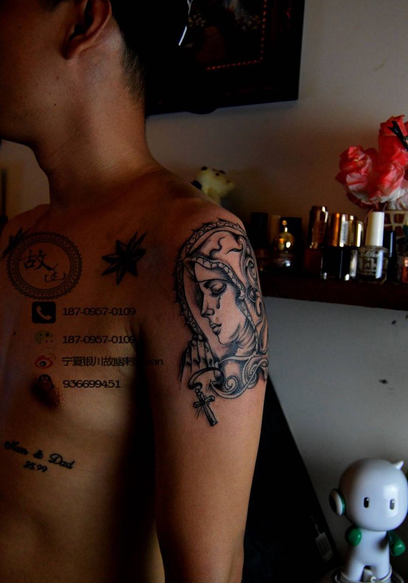 欧美小图纹身图片