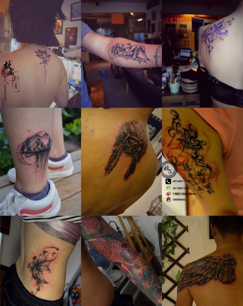 近期工作纹身图片