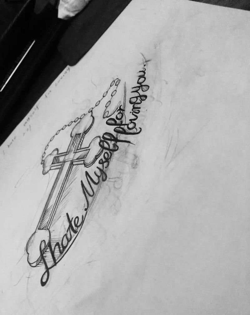 部分设计稿纹身图片_手稿原创纹身图案