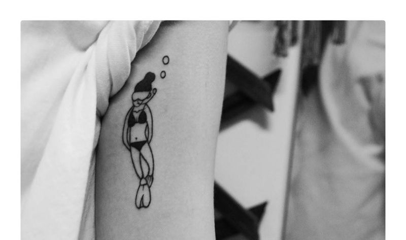 清新小图纹身图片