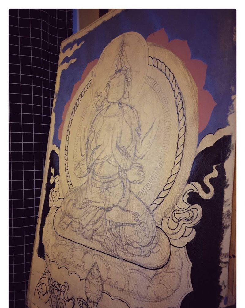 大通宵，来吧纹身图片