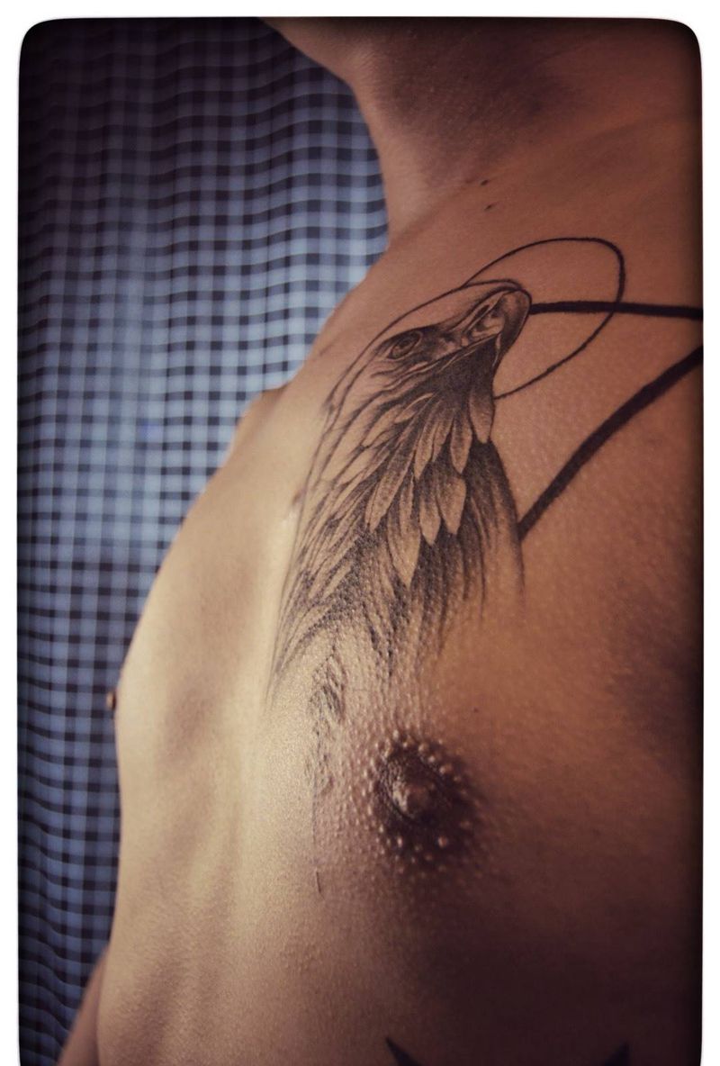 未完成纹身图片