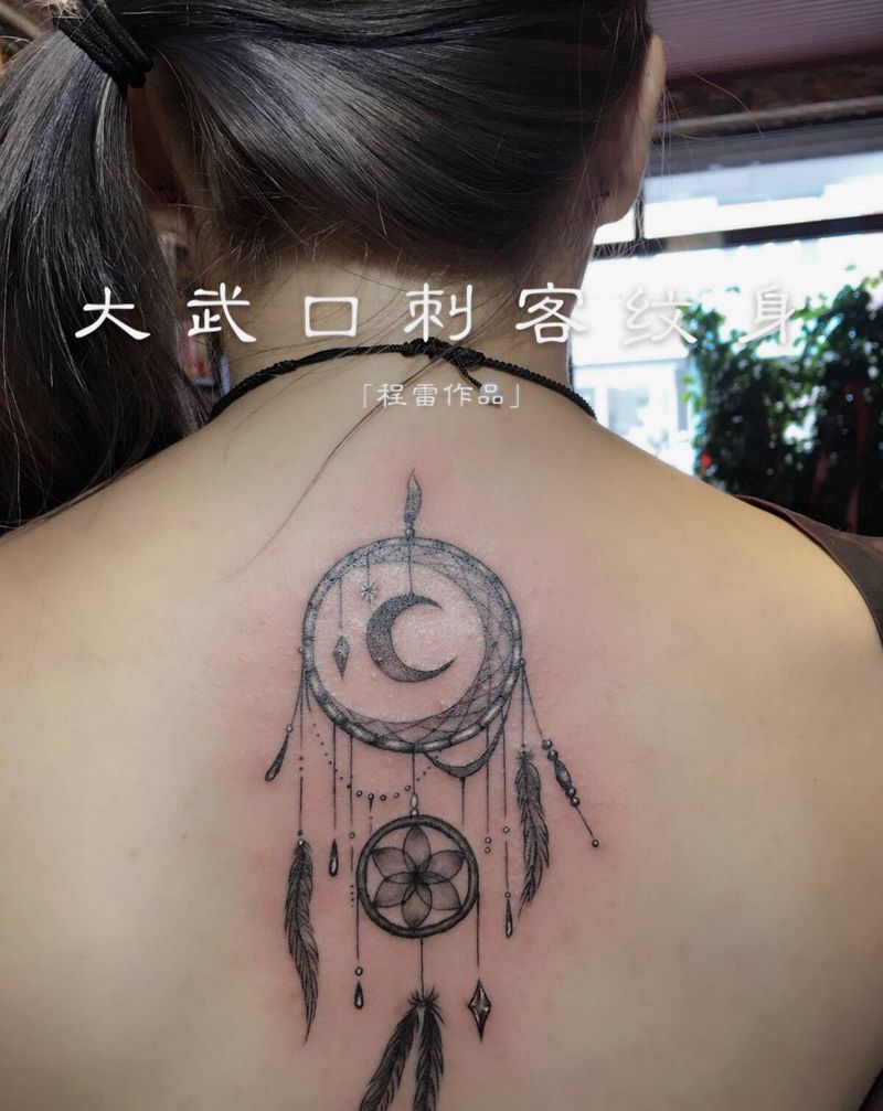 小图纹身图片_背部纹身图案