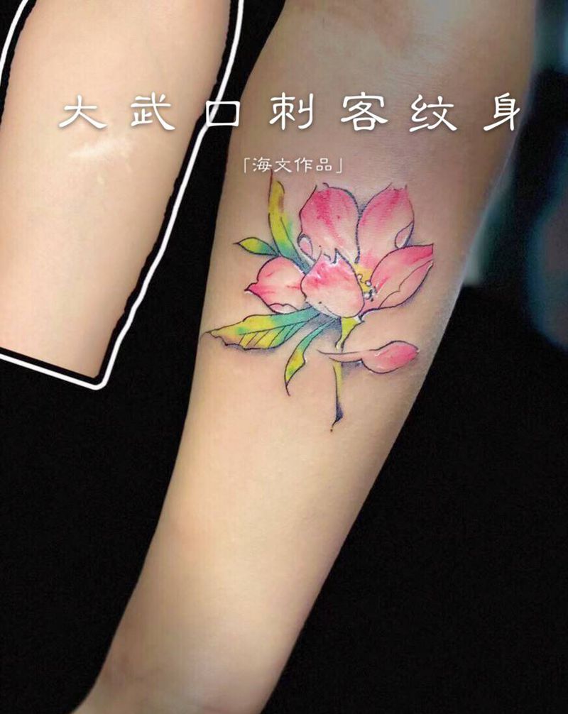 疤痕遮盖纹身图片_手臂纹身图案