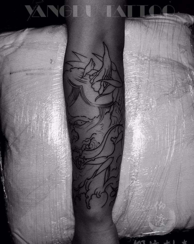 初线 下次继续纹身图片