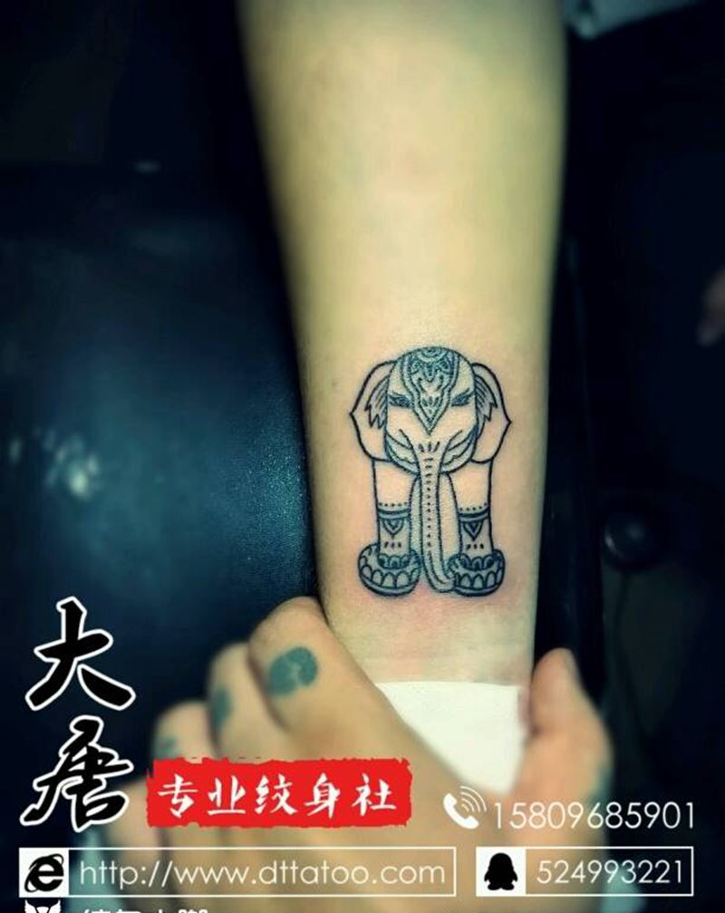 象纹身图片_银川宁夏刺青大唐刺青西夏成品纹身图案