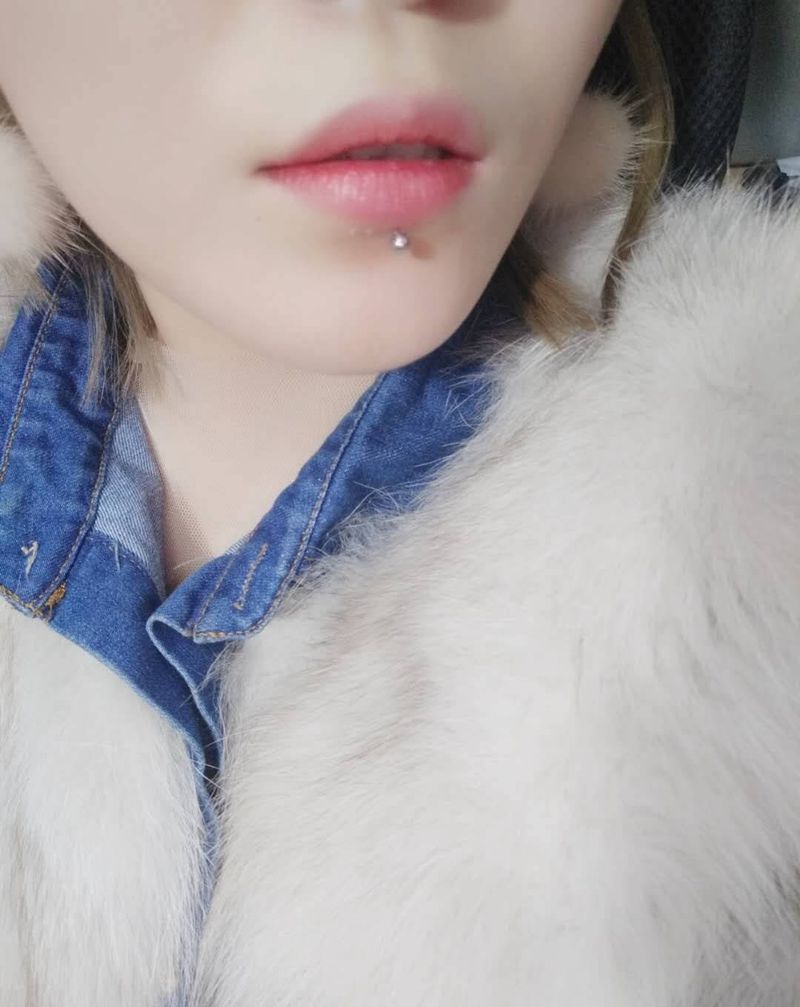 唇钉 买家秀纹身图片