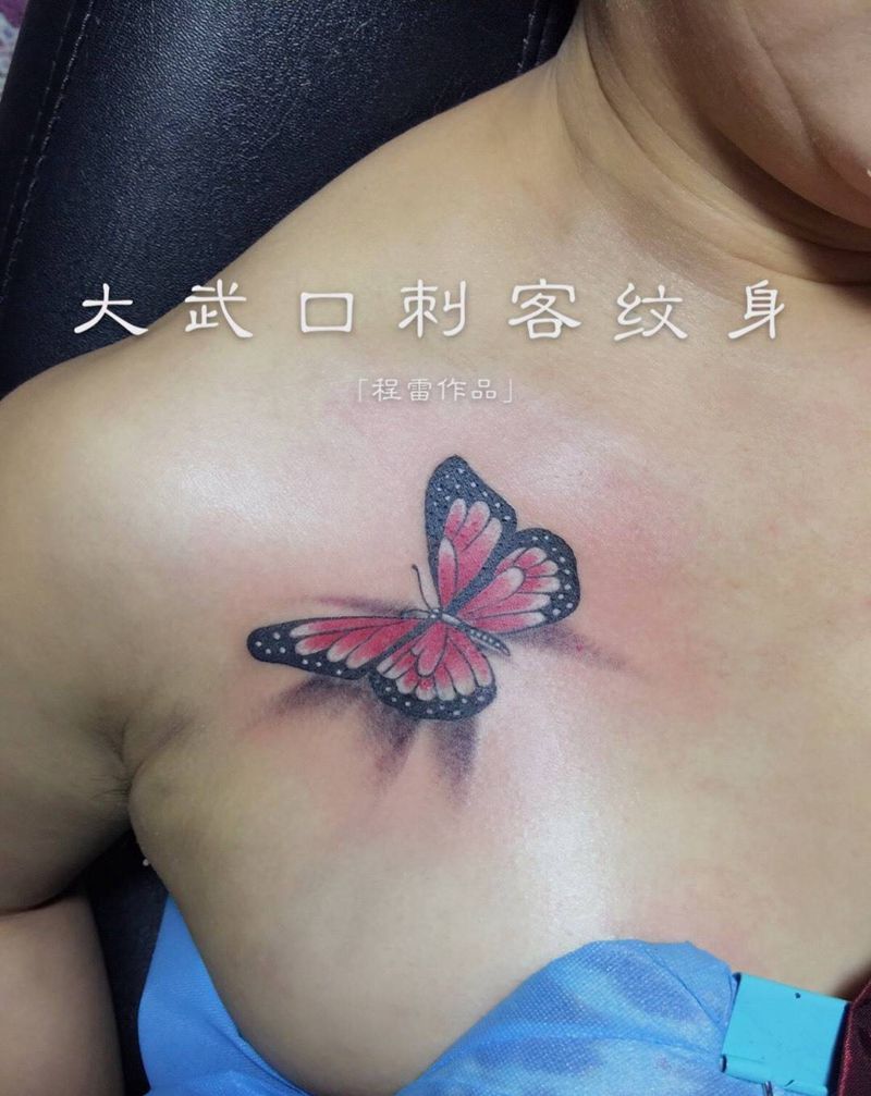蝴蝶纹身图片