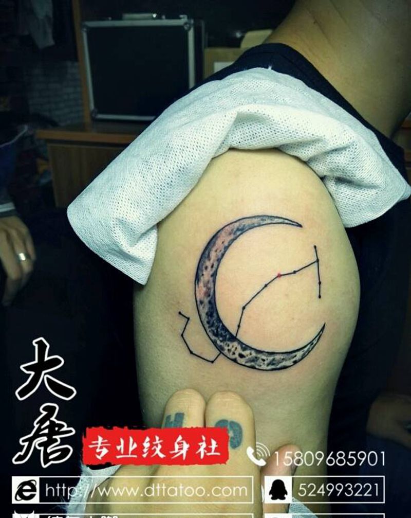 星纹身图片_银川￥300纹身图案