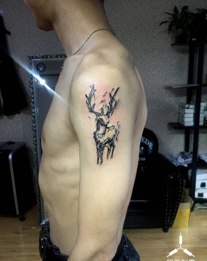 小清新／纹身图片_原创纹身图案