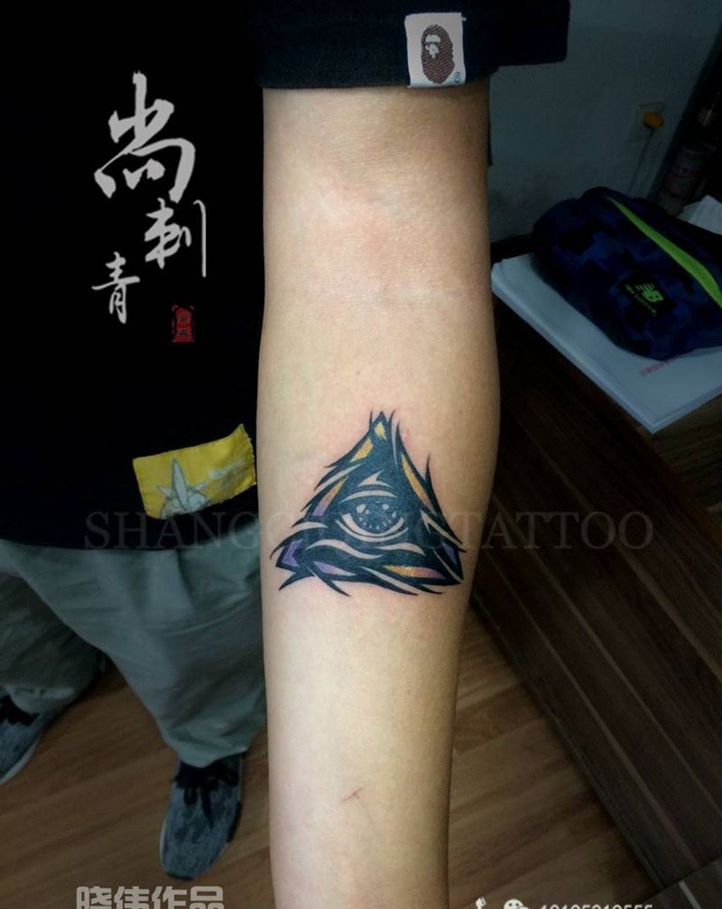 小图两枚纹身图片_成品手臂清新欧美字符纹身图案