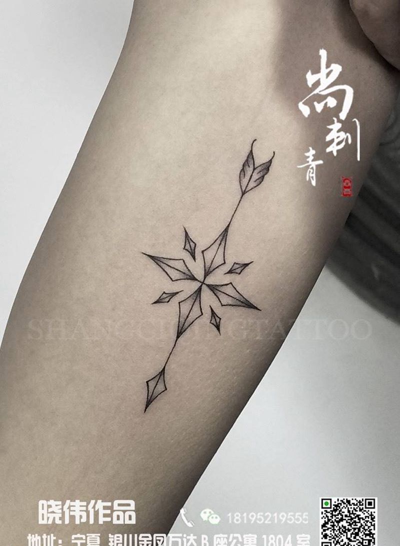 几何小图纹身图片