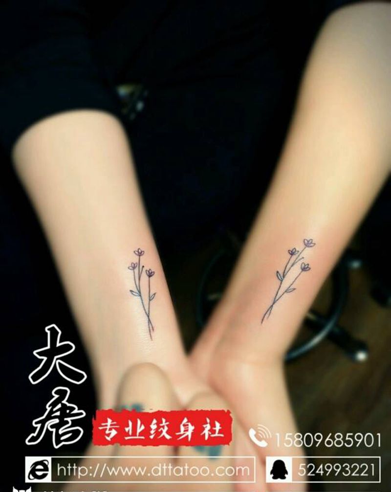 情侣纹身图片_银川￥150纹身图案