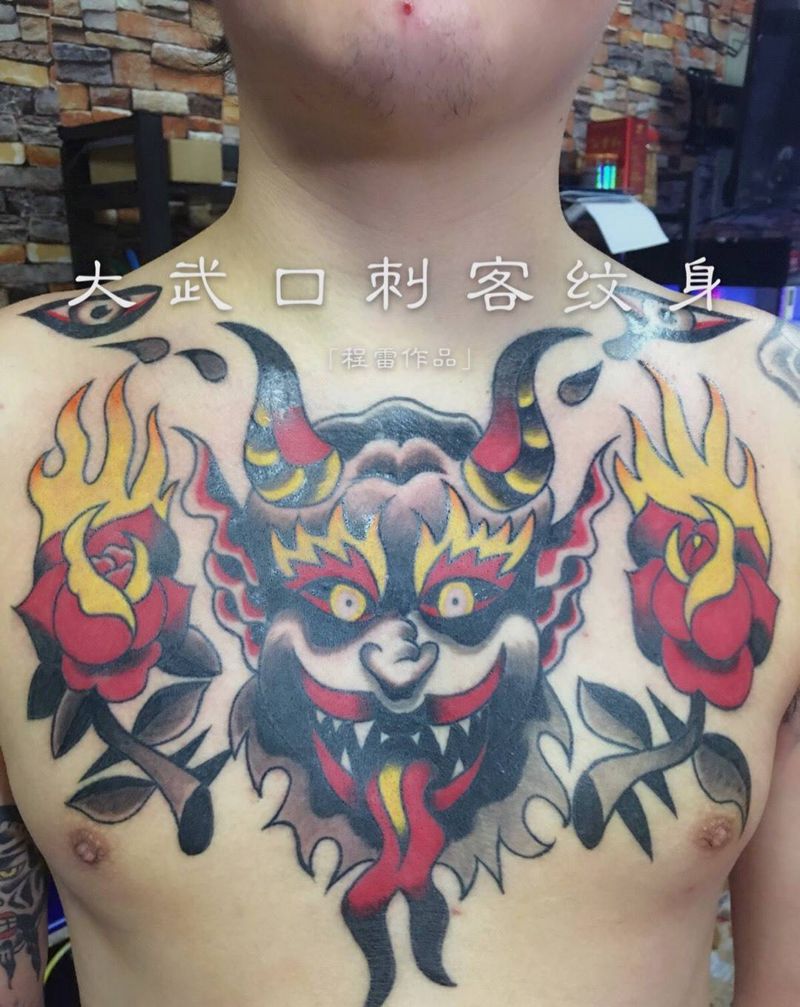 程雷作品纹身图片