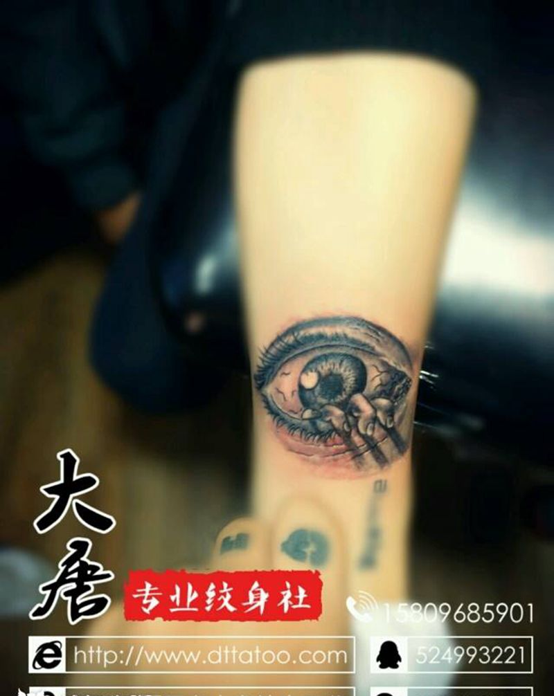 瞳纹身图片_银川￥400大唐纹身图案