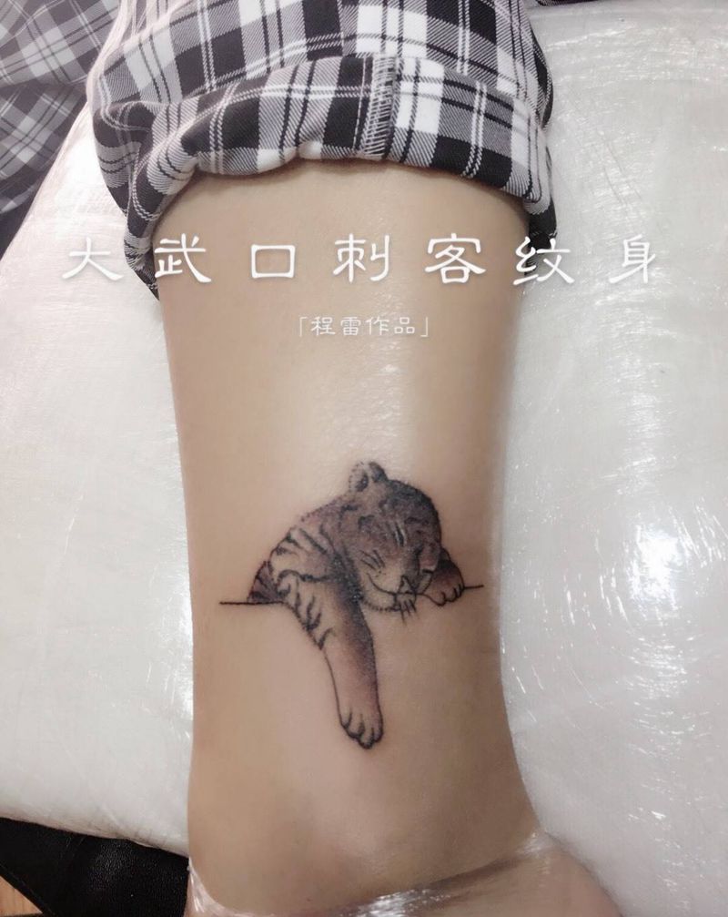 大老虎纹身图片