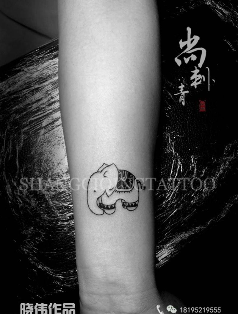 小图作品两枚纹身图片