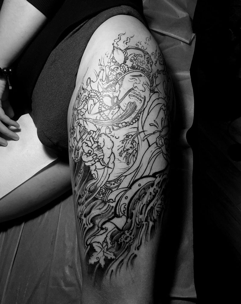 进度 更新……纹身图片