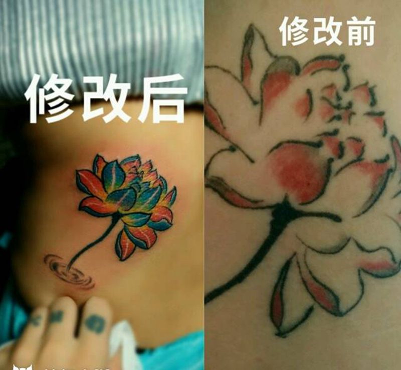 纹身修改纹身图片_￥300银川纹身图案
